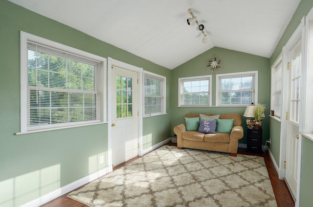3711 W Farm Road 14, Brighton, MO 65617 - sunroom / solarium with track lighting and vaulted ceiling