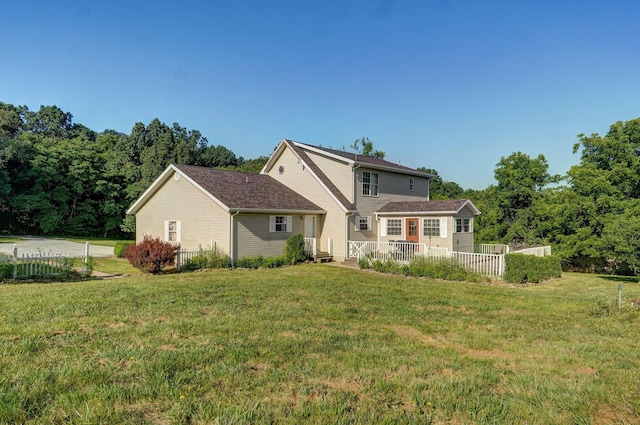 3711 W Farm Road 14, Brighton, MO 65617 - back of house with a yard and a wooden deck