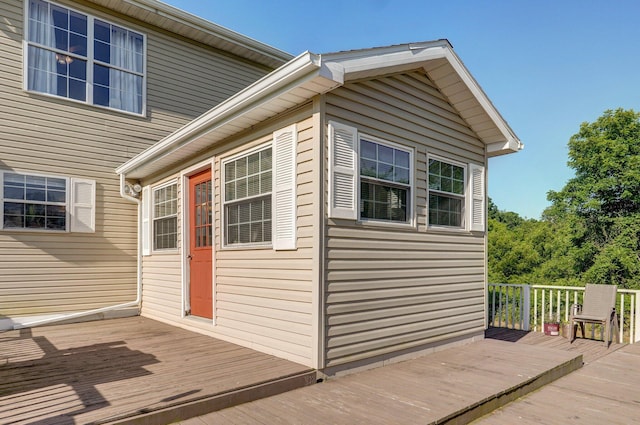 3711 W Farm Road 14, Brighton, MO 65617 - view of wooden deck