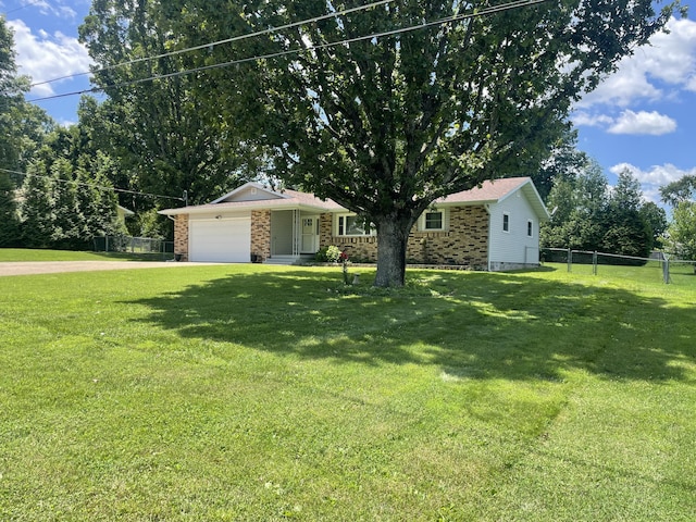 2105 Oakridge Dr, Ava, MO 65608 - ranch-style house featuring brick siding, a garage, and driveway