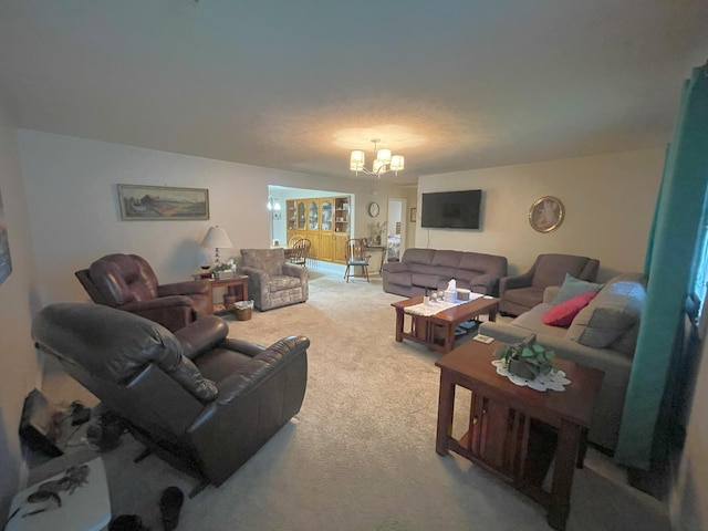 2105 Oakridge Dr, Ava, MO 65608 - living room with a chandelier and carpet