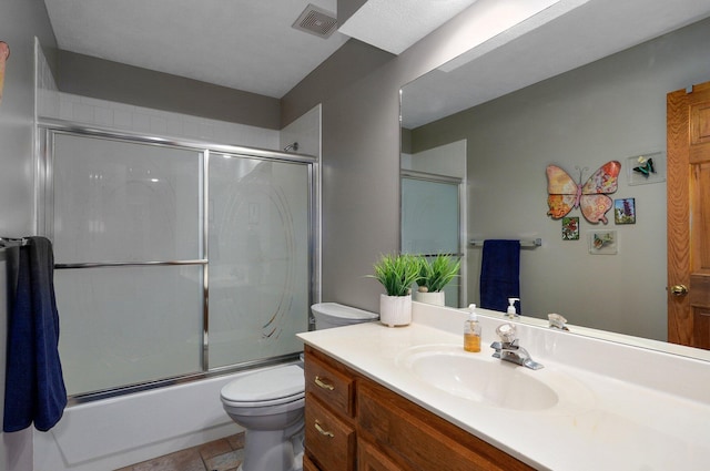 5150 S Dollison Ave, Springfield, MO 65810 - full bath featuring vanity and bath / shower combo with glass door