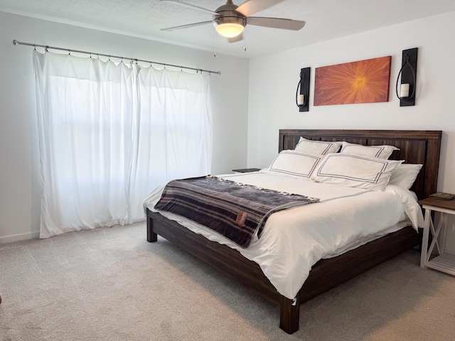 404 N Pine Leaf Rd, Nixa, MO 65714 - bedroom with light carpet and ceiling fan