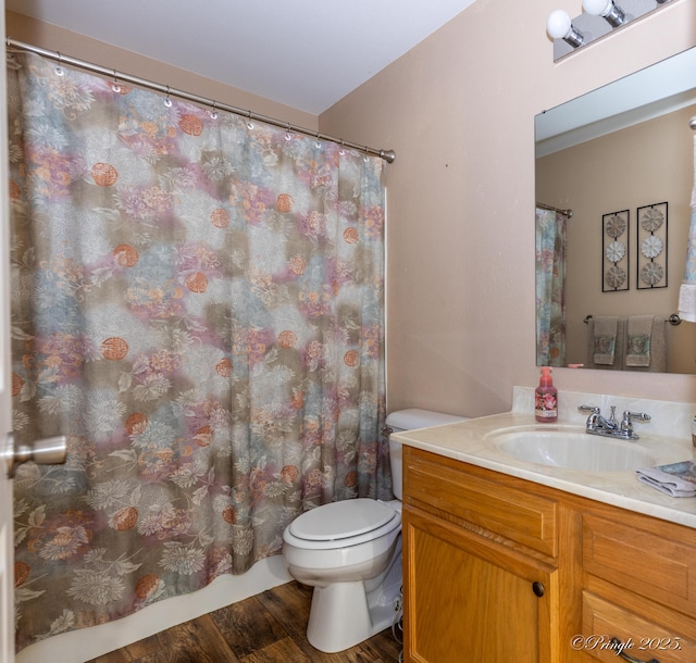 1704 Luna Dr, West Plains, MO 65775 - bathroom featuring vanity and wood finished floors