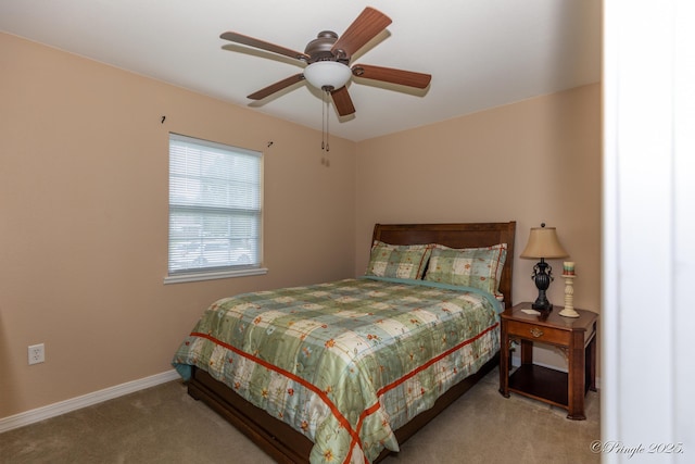 1704 Luna Dr, West Plains, MO 65775 - carpeted bedroom featuring baseboards and a ceiling fan
