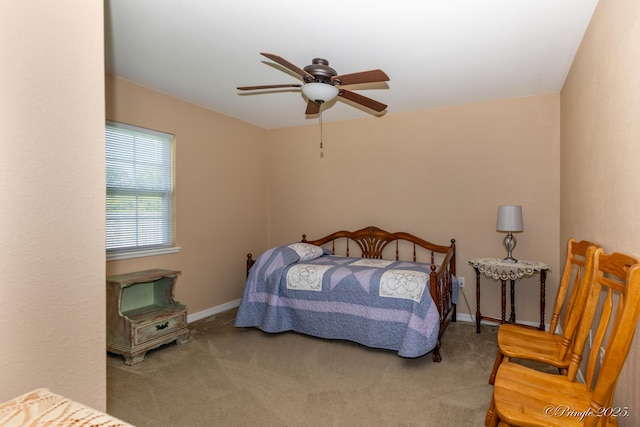 1704 Luna Dr, West Plains, MO 65775 - carpeted bedroom with ceiling fan and baseboards