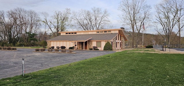16 Magnolia Ct Unit B, Branson, MO 65616 - view of front of house with a chimney and stucco siding