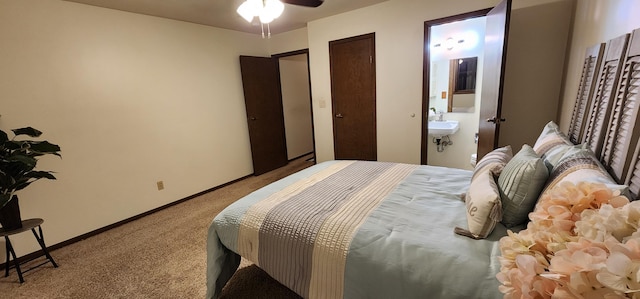 16 Magnolia Ct Unit B, Branson, MO 65616 - bedroom featuring carpet flooring and connected bathroom