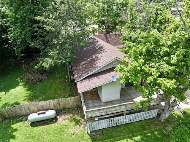 505 Sycamore St, Van Buren, MO 63965 - view from above of property