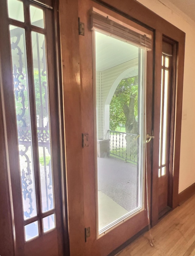 505 Sycamore St, Van Buren, MO 63965 - doorway with light wood-style flooring