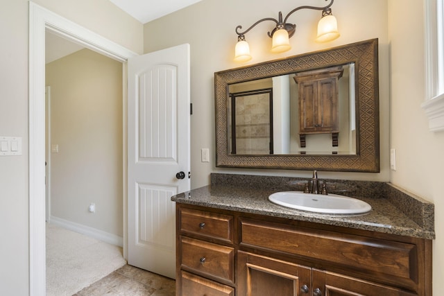 755 N Fallbrooke Ter, Springfield, MO 65802 - bathroom featuring vanity and baseboards