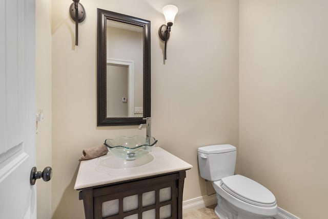 755 N Fallbrooke Ter, Springfield, MO 65802 - half bathroom featuring toilet and vanity