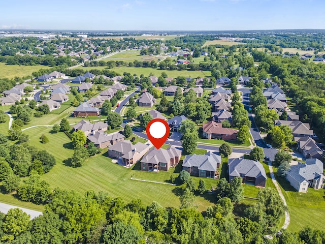 755 N Fallbrooke Ter, Springfield, MO 65802 - aerial view of residential area