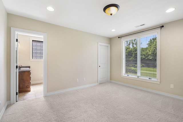 755 N Fallbrooke Ter, Springfield, MO 65802 - empty room with light carpet and recessed lighting