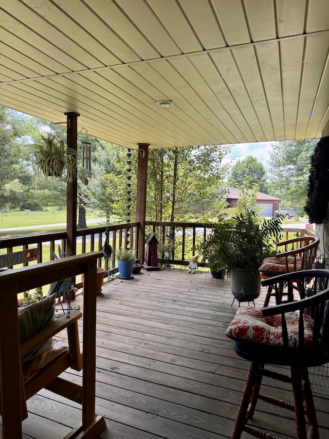 1249 Stonebrook Rd, Ozark, MO 65721 - view of wooden terrace