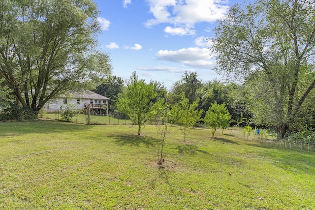 1917 Willoughby Rd, Clever, MO 65631 - view of yard with a wooden deck
