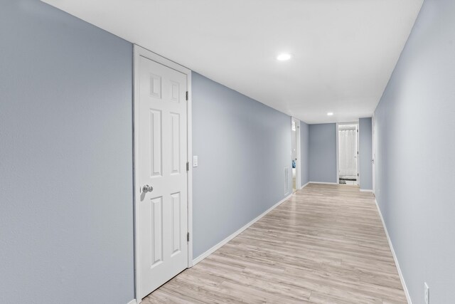 1917 Willoughby Rd, Clever, MO 65631 - hallway with light wood-style floors and recessed lighting