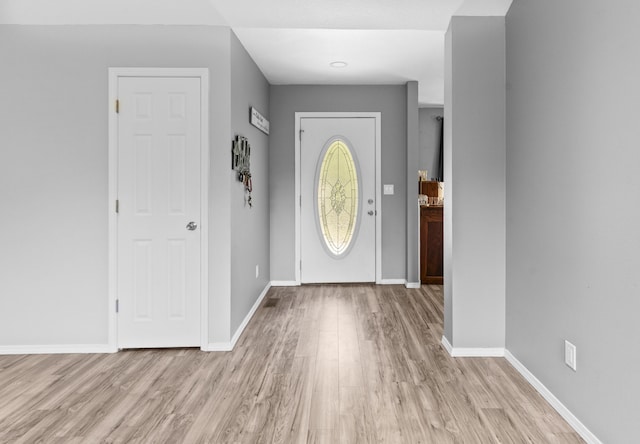 1917 Willoughby Rd, Clever, MO 65631 - entrance foyer with light wood finished floors and baseboards