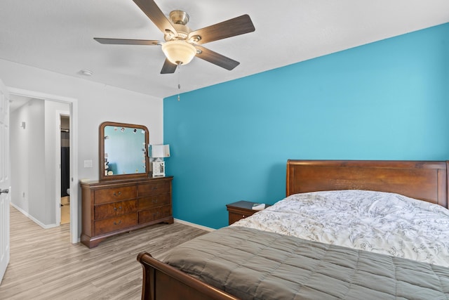 1917 Willoughby Rd, Clever, MO 65631 - bedroom featuring wood finished floors and ceiling fan