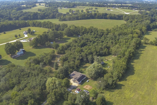 1917 Willoughby Rd, Clever, MO 65631 - view of property location with rural landscape and a heavily wooded area