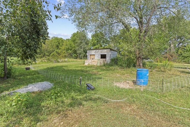 1917 Willoughby Rd, Clever, MO 65631 - view of yard with an outbuilding