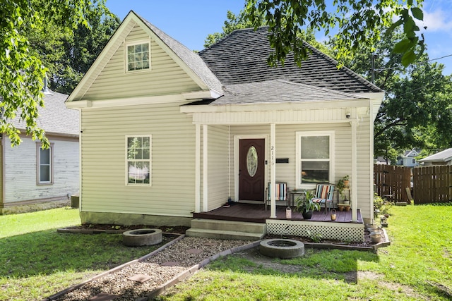 2116 N Main Ave, Springfield, MO 65803 - view of front of home with roof with shingles and an outdoor fire pit