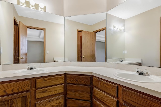 5590 S Aaron Ave, Springfield, MO 65810 - full bathroom with double vanity