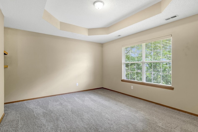5590 S Aaron Ave, Springfield, MO 65810 - spare room featuring carpet flooring and a tray ceiling