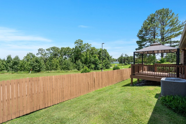 110 Stillwood Dr, Branson, MO 65616 - fenced yard with a gazebo and a deck