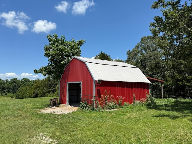 16051 Mo 142, Thayer, MO 65791 - view of barn featuring a lawn