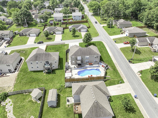 440 Spring Meadow Pkwy, Branson, MO 65616 - aerial view of residential area featuring a pool