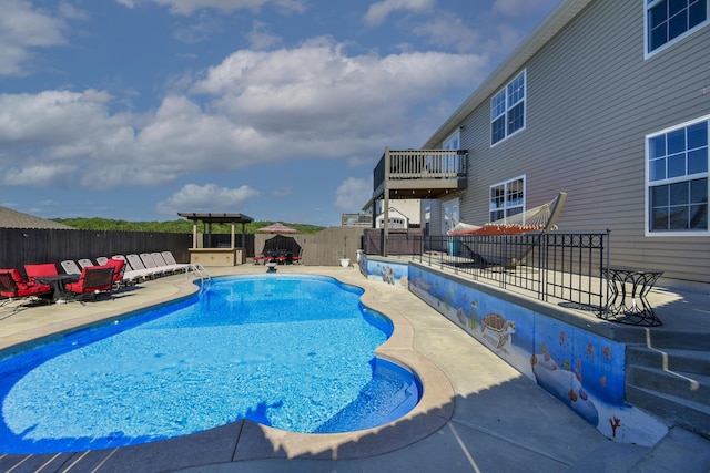 440 Spring Meadow Pkwy, Branson, MO 65616 - view of pool with a fenced backyard and a patio area