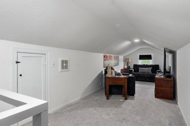 1841 E Dale St, Springfield, MO 65803 - playroom with lofted ceiling and light carpet