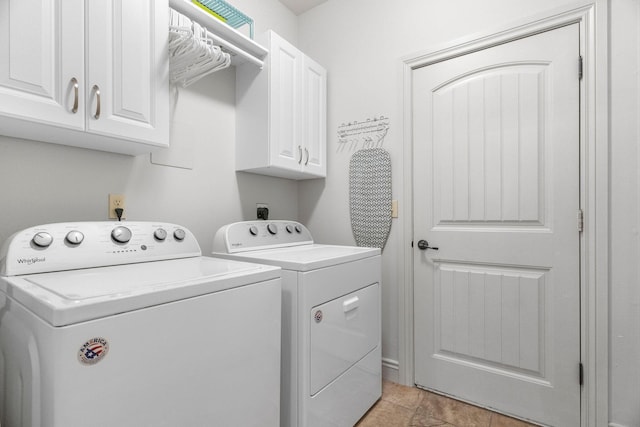253 Cedar Glade Dr, Branson West, MO 65737 - laundry area with cabinet space and independent washer and dryer