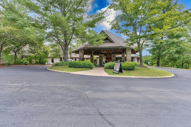 253 Cedar Glade Dr, Branson West, MO 65737 - view of front of house featuring stone siding
