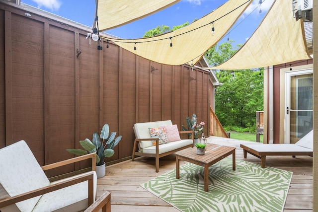253 Cedar Glade Dr, Branson West, MO 65737 - view of patio featuring a deck