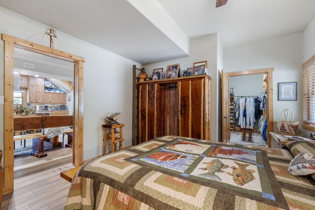 26474 Kings River Rd, Shell Knob, MO 65747 - bedroom featuring wood finished floors
