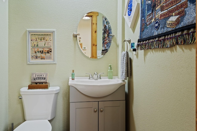 26474 Kings River Rd, Shell Knob, MO 65747 - half bath with vanity and toilet