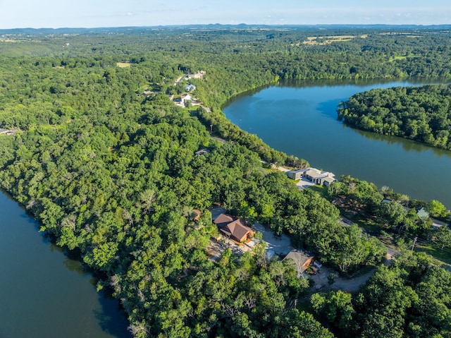 26474 Kings River Rd, Shell Knob, MO 65747 - view of property location featuring a forest and a nearby body of water