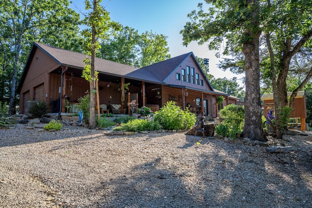 26474 Kings River Rd, Shell Knob, MO 65747 - view of chalet / cabin