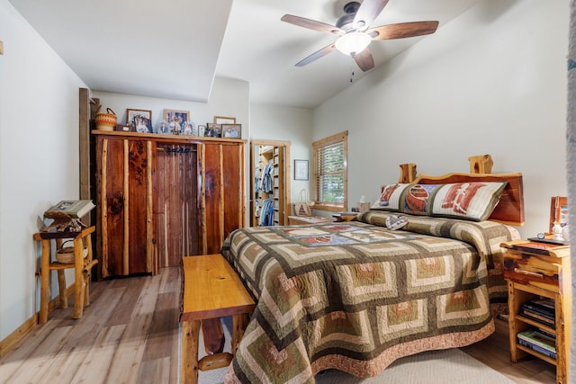 26474 Kings River Rd, Shell Knob, MO 65747 - bedroom featuring wood finished floors and ceiling fan