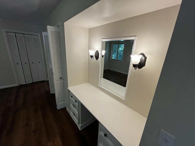 805 E 13th St, Cassville, MO 65625 - mudroom featuring dark wood-style flooring