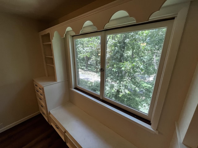 805 E 13th St, Cassville, MO 65625 - detailed view of baseboards and wood finished floors