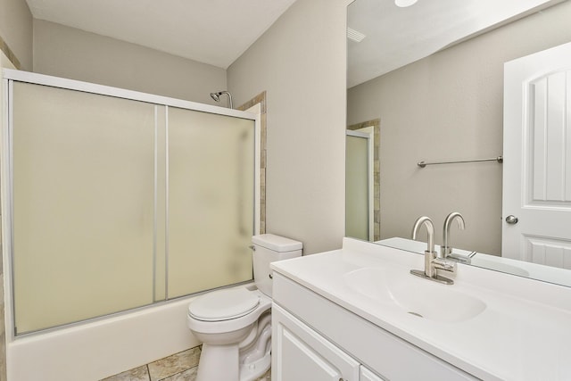 3539 S Walnut Hill Dr, Springfield, MO 65807 - full bathroom featuring vanity and shower / bath combination with glass door