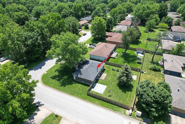 3539 S Walnut Hill Dr, Springfield, MO 65807 - aerial view of residential area