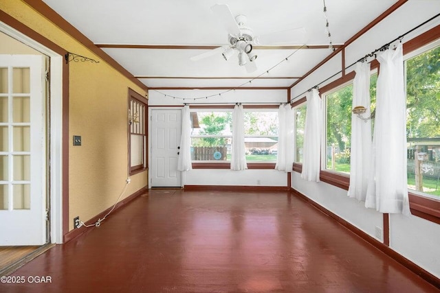 802 Hampton Pl, Joplin, MO 64801 - unfurnished sunroom featuring wood finished floors and baseboards