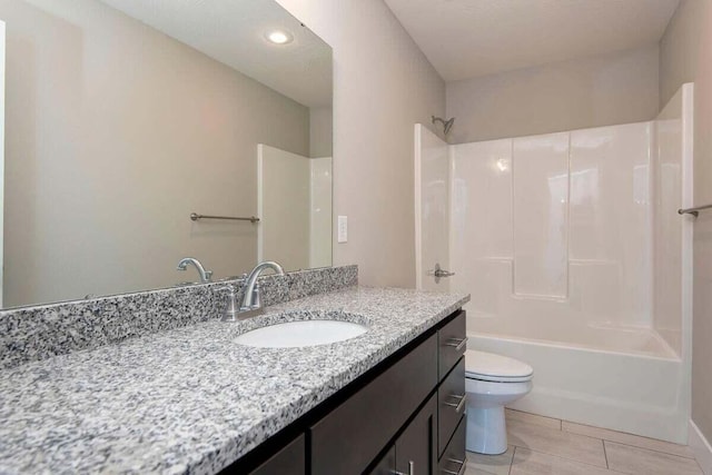 521 Spring Meadow Dr Lot 64, Rogersville, MO 65742 - full bathroom with vanity, shower / bath combination, and recessed lighting
