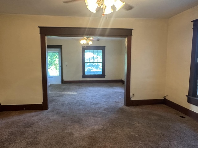 5143 Farm Rd Unit 2000, Pierce City, MO 65723 - unfurnished room with a ceiling fan and carpet flooring