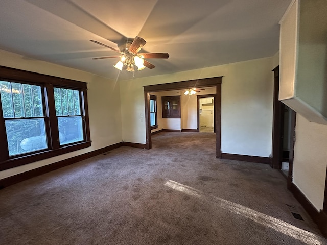 5143 Farm Rd Unit 2000, Pierce City, MO 65723 - carpeted spare room with a ceiling fan and baseboards