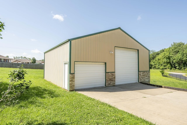 784 S 17th St, Ozark, MO 65721 - view of detached garage